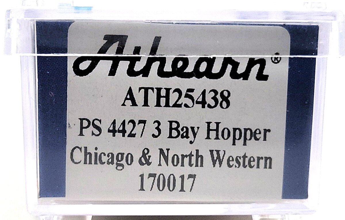 Athearn 25438 N Scale PS 4427 C&NW Covered Hopper #170017 NIB