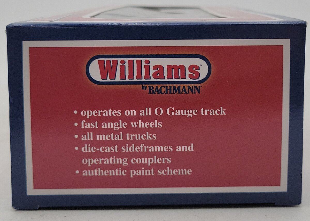 Williams 47509 O Gauge CSX 40' Bulkhead 3-Rail Flatcar LN/Box