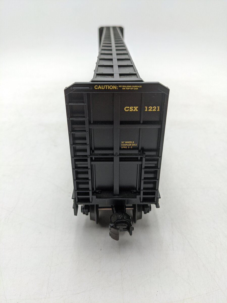 MTH 20-98211 O Gauge CSX Center I Beam Flat Car #1221 EX