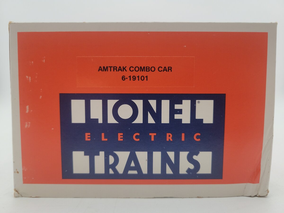 Lionel 6-19101 O Gauge Amtrak Aluminum Combination Passenger Car EX/Box