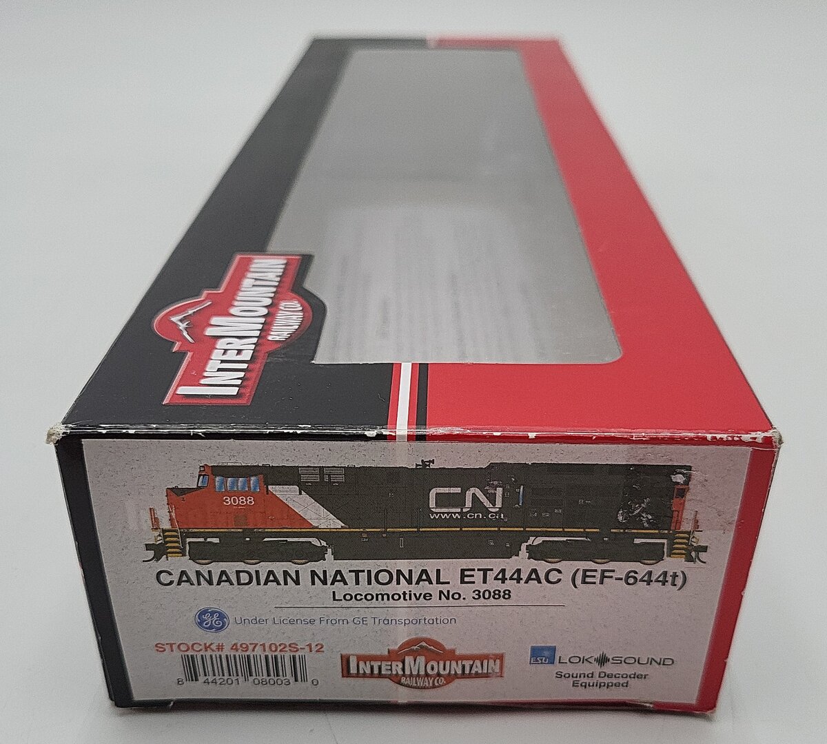 InterMountain 497102S-12 HO Scale Canadian National ET44AC Locomotive #3088 LN/Box