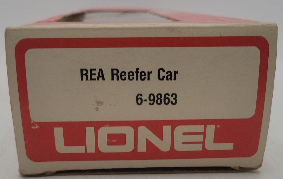 Lionel 6-9863 O Gauge REA Reefer Car #9863 EX/Box