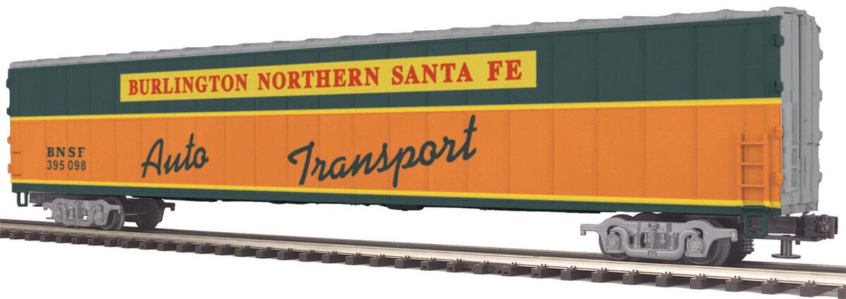 MTH 20-98304 O Gauge BNSF AutoTrain Auto Carrier #395098 LN/Box