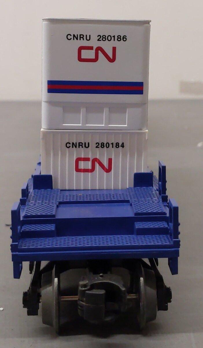 Lionel 6-16912 O Gauge Canadian National Maxi-Stack Intermodal Cars EX