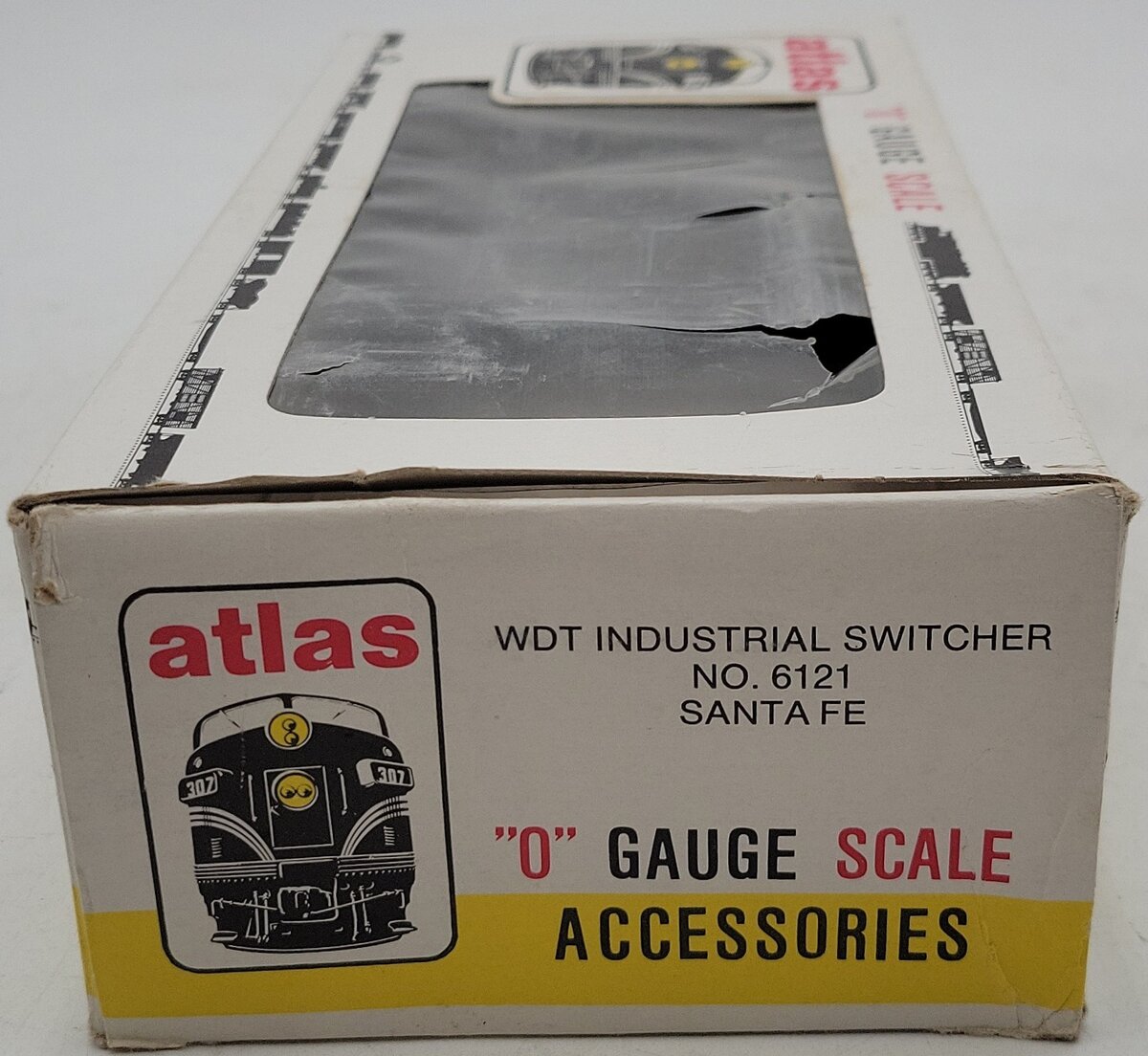 Atlas 6121 O Scale Santa Fe WDT Industrail Switcher (2 Rail) LN/Box