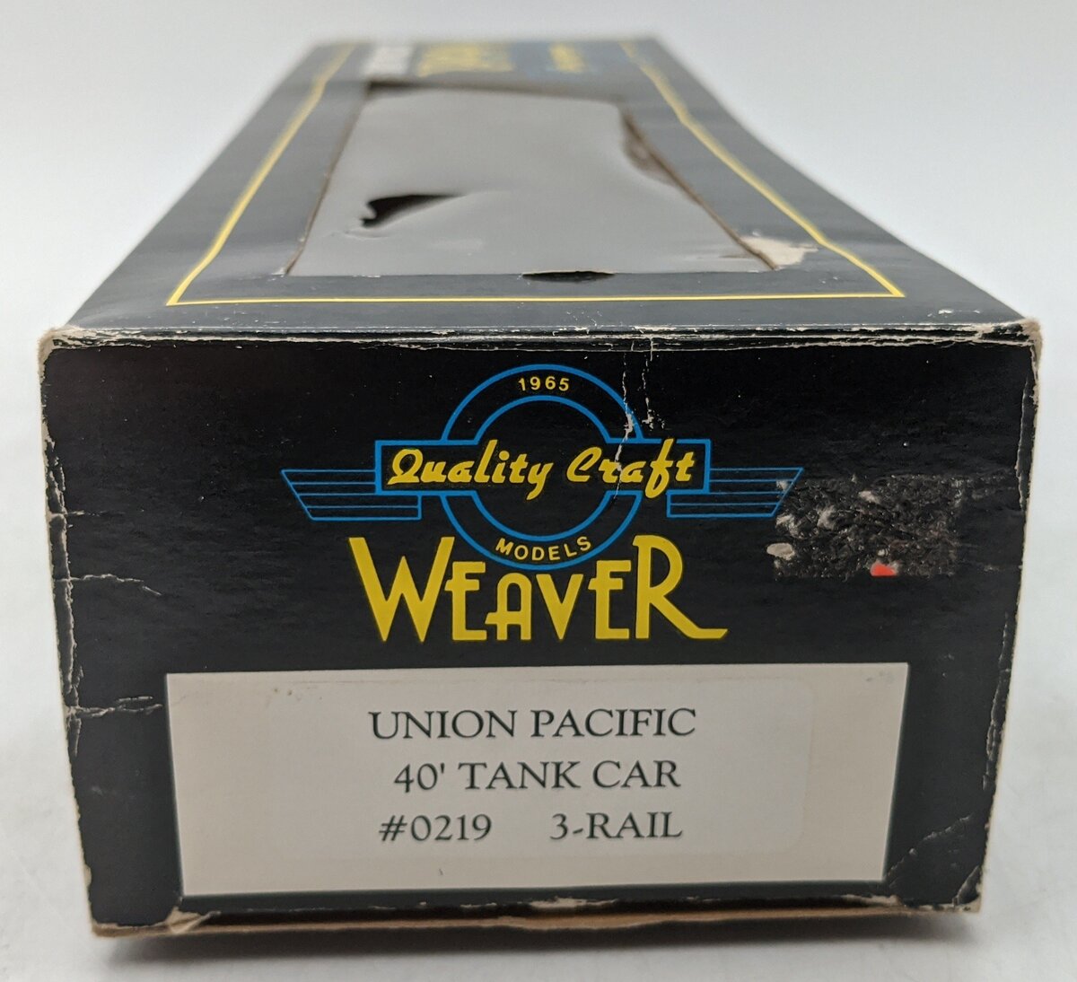 Weaver 0219 Union Pacific 40' Tank Car LN/Box
