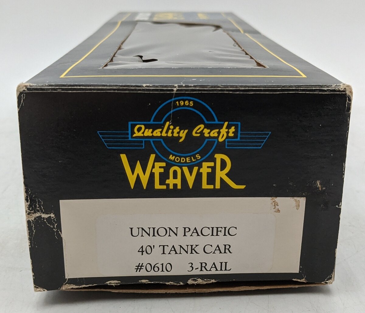 Weaver 0610 Union Pacific Tank Car LN/Box