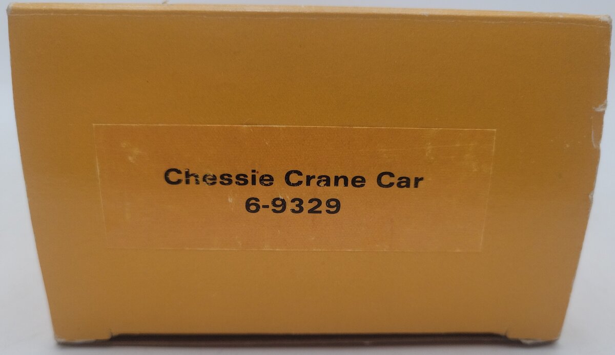 Lionel 6-9329 O Gauge Chessie Crane Car EX/Box