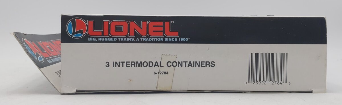 Lionel 6-12784 O Gauge Intermodal Union Pacific Containers 3-Pack LN/Box