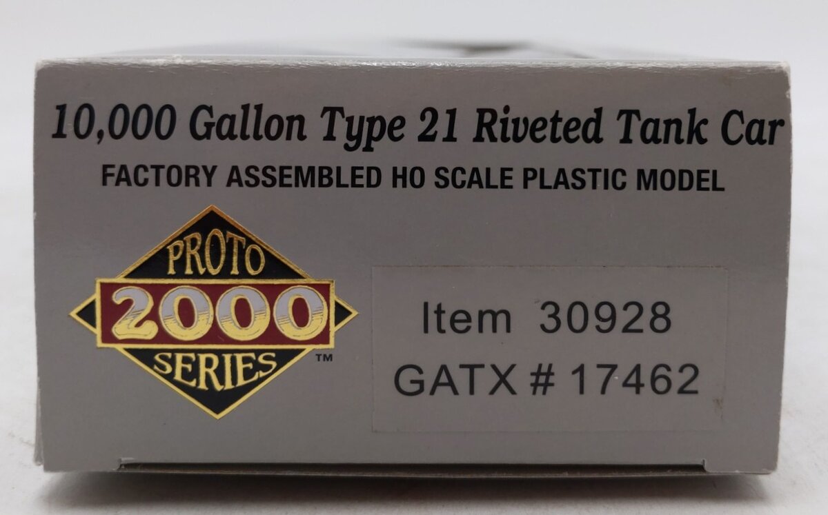 Proto 2000 30928 HO Scale GATX 10K Galloon Single Dome Tank Car #17462 NIB