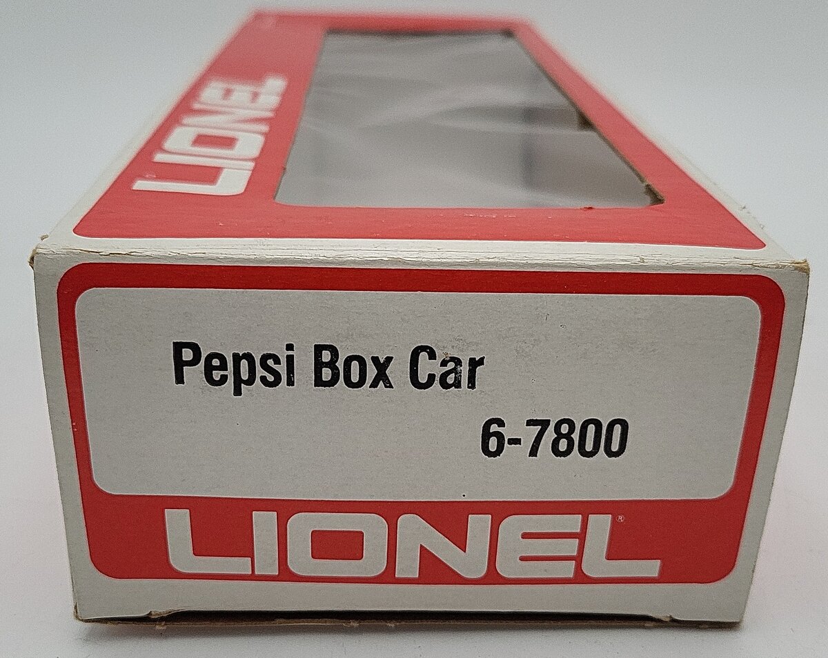 Lionel 6-7800 O Gauge Pepsi Boxcar EX/Box