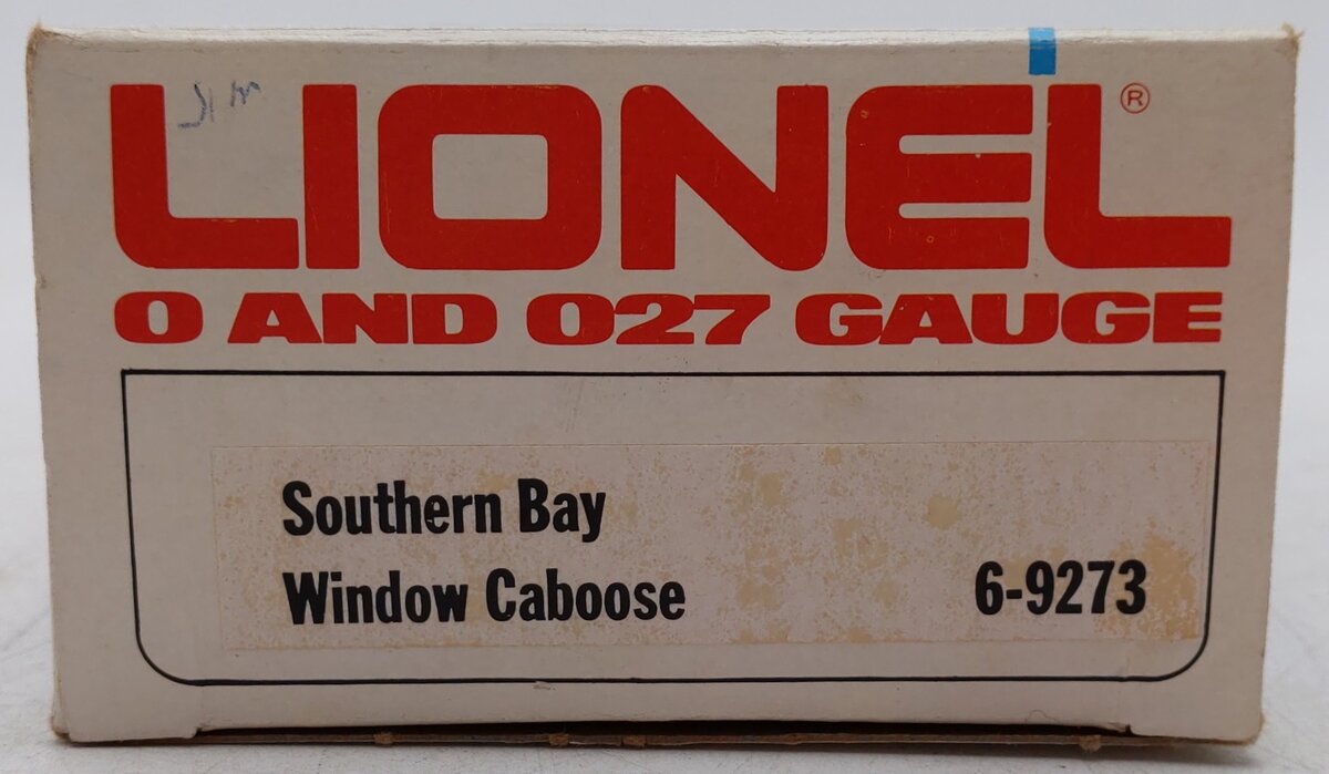 Lionel 6-9273 O Gauge Southern Bay Window Lighted Caboose EX/Box