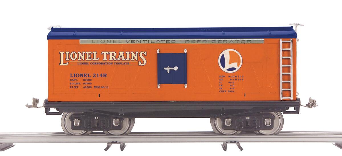 MTH 11-30105 Standard Gauge Lionel Lines Reefer Car #214R LN/Box