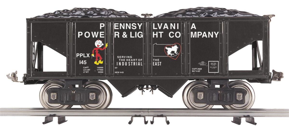 MTH 11-30143 Std Pennsylvania Power & Light Coal Car No. 216 MT/Box