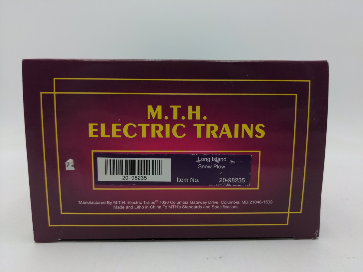 MTH 20-98235 O Gauge Long Island "JAWS 3" Snowplow #W83 EX/Box