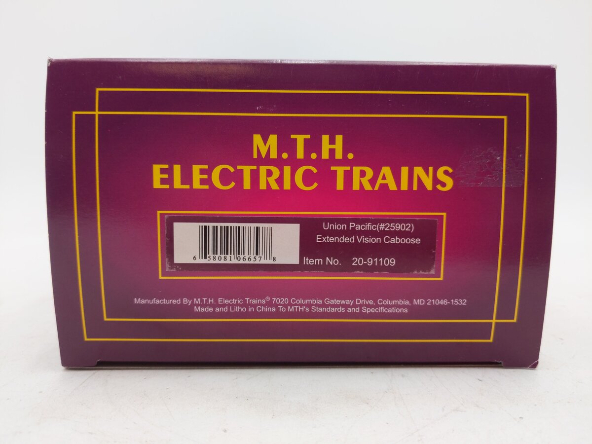 MTH 20-91109 O Union Pacific Caboose #25902 LN/Box