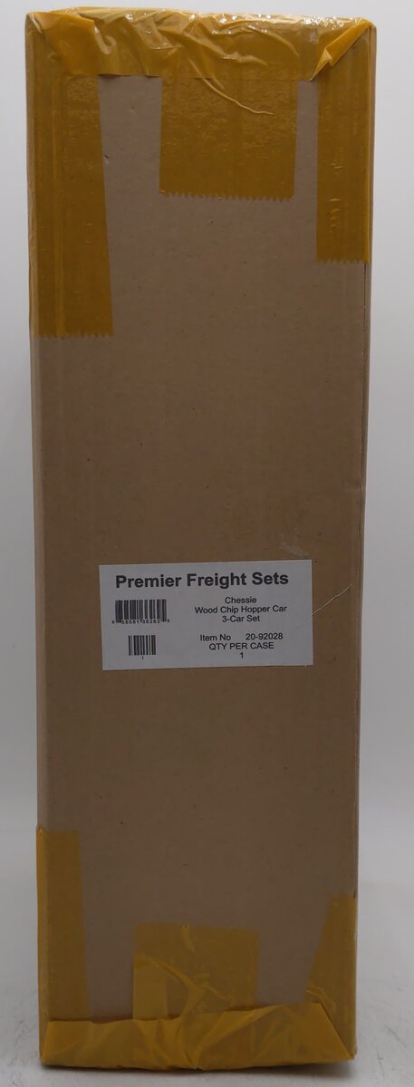 MTH 20-92028 Chessie 3-Car Wood Chip Hopper Car Set MT/Box
