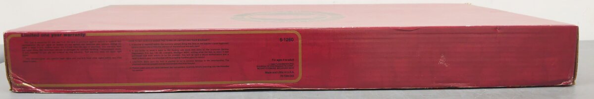 Lionel 6-1260 O Gauge Continental Limited 1982 Set EX/Box