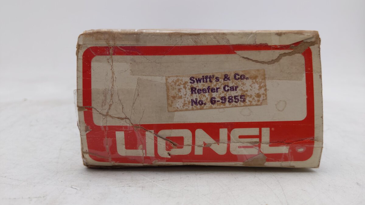 Lionel 6-9855 O Gauge Swift Billboard Reefer Car EX/Box