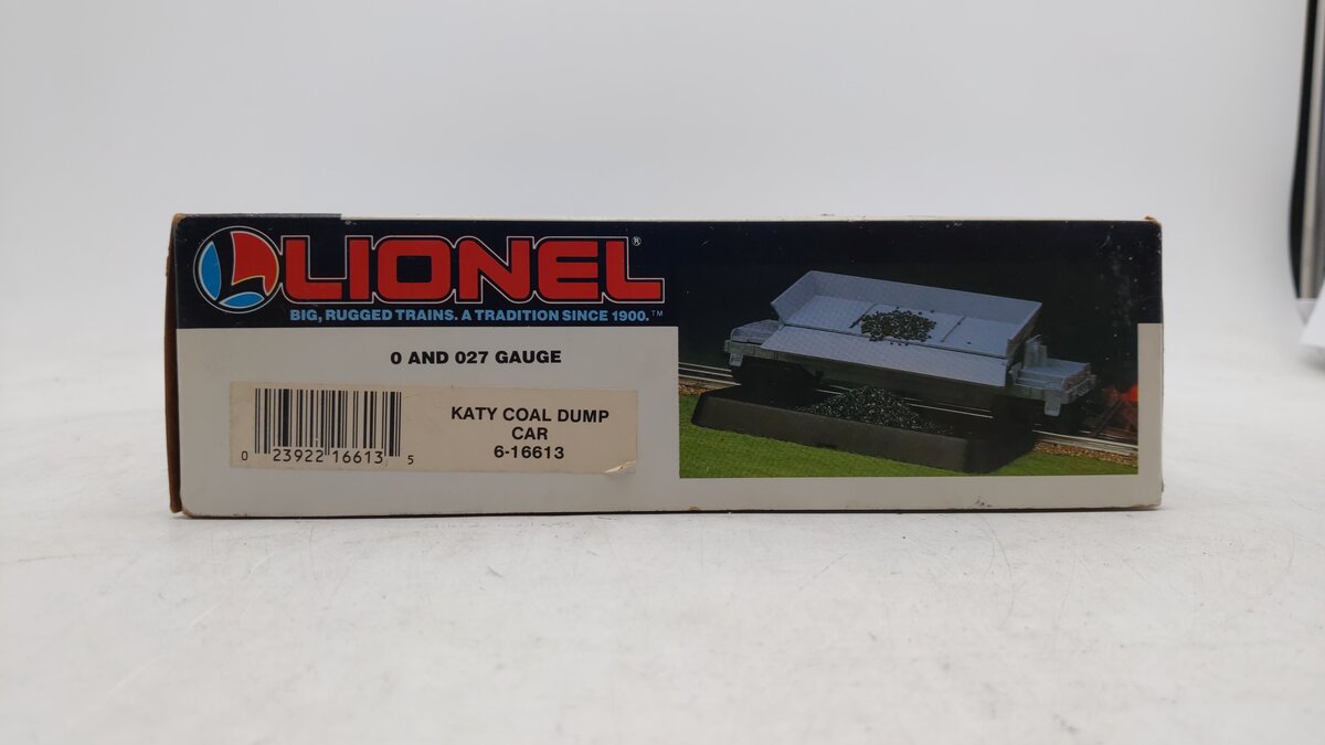 Lionel 6-16613 O Gauge Katy Coal Dump Car #16613 EX/Box