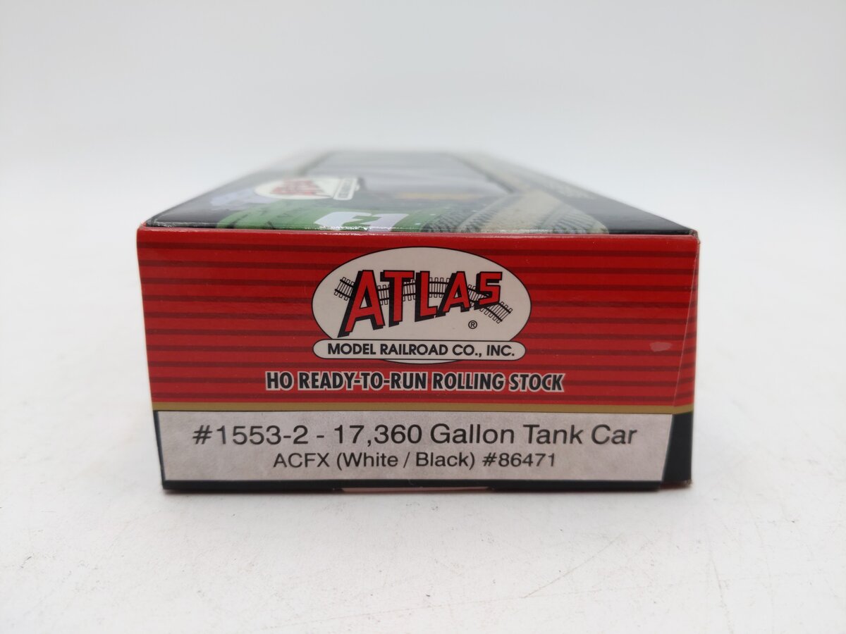 Atlas 1553-2 HO Scale ACFX 17,360 Gallon Tank Car #86471 LN/Box