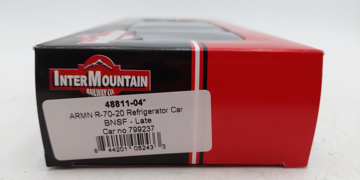 InterMountain 48811-04 HO Burlington Northern Santa Fe Refrigerator Car #799237 LN/Box
