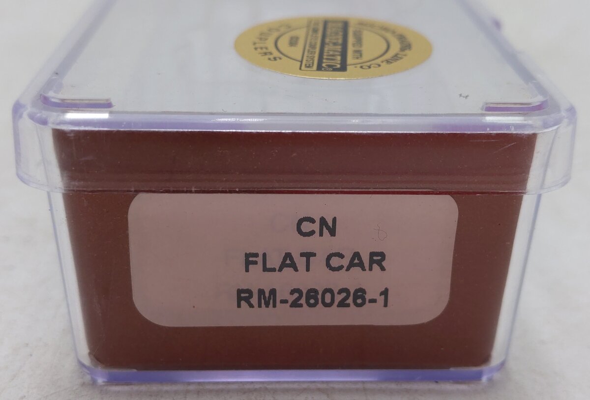 Red Caboose RM-26026-1 N Scale Canadian National Flat Cars (Set of 2) VG/Box