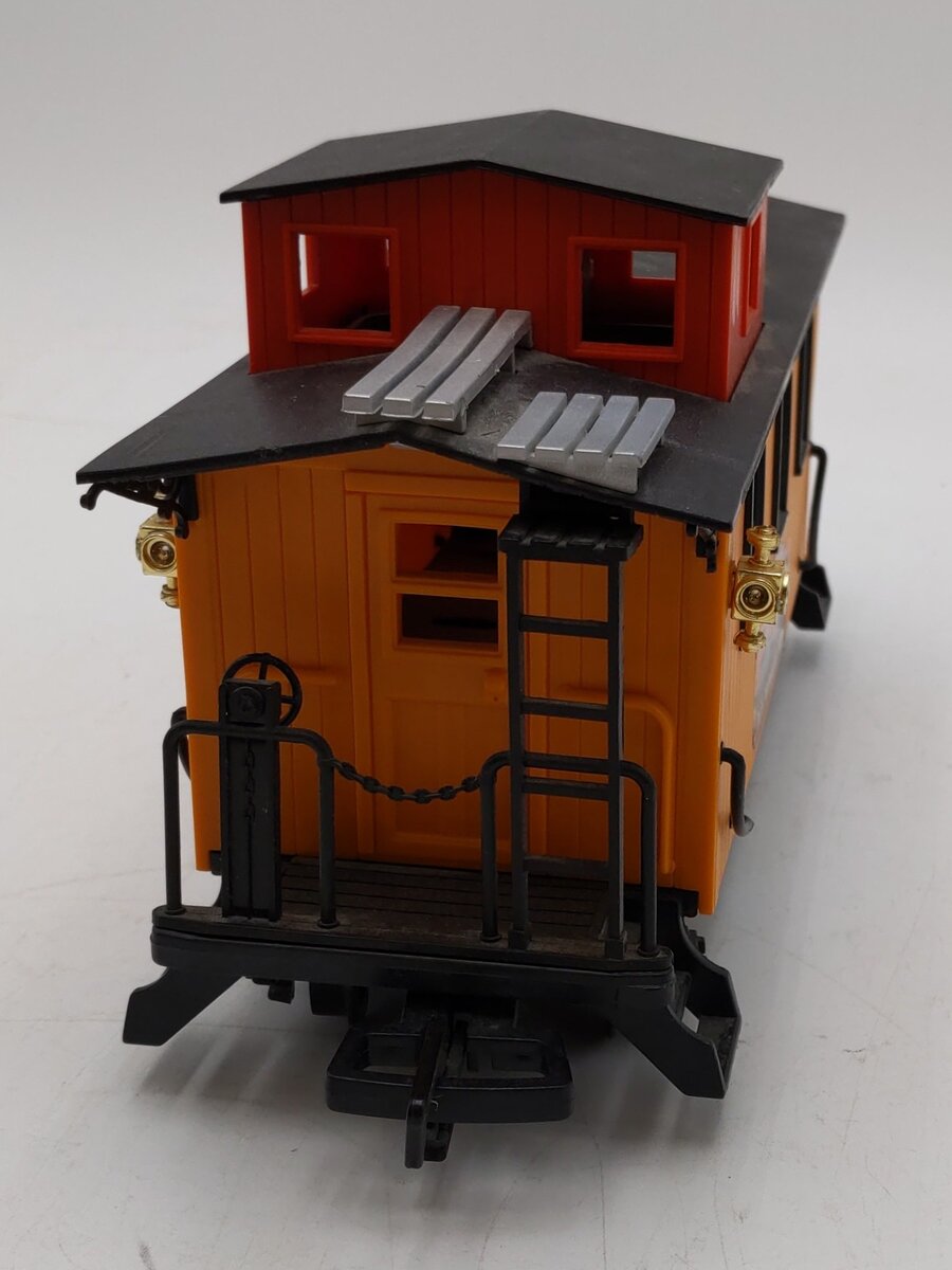New Bright G Scale Pacific Intermountain Express (P.I.E.) Caboose LN