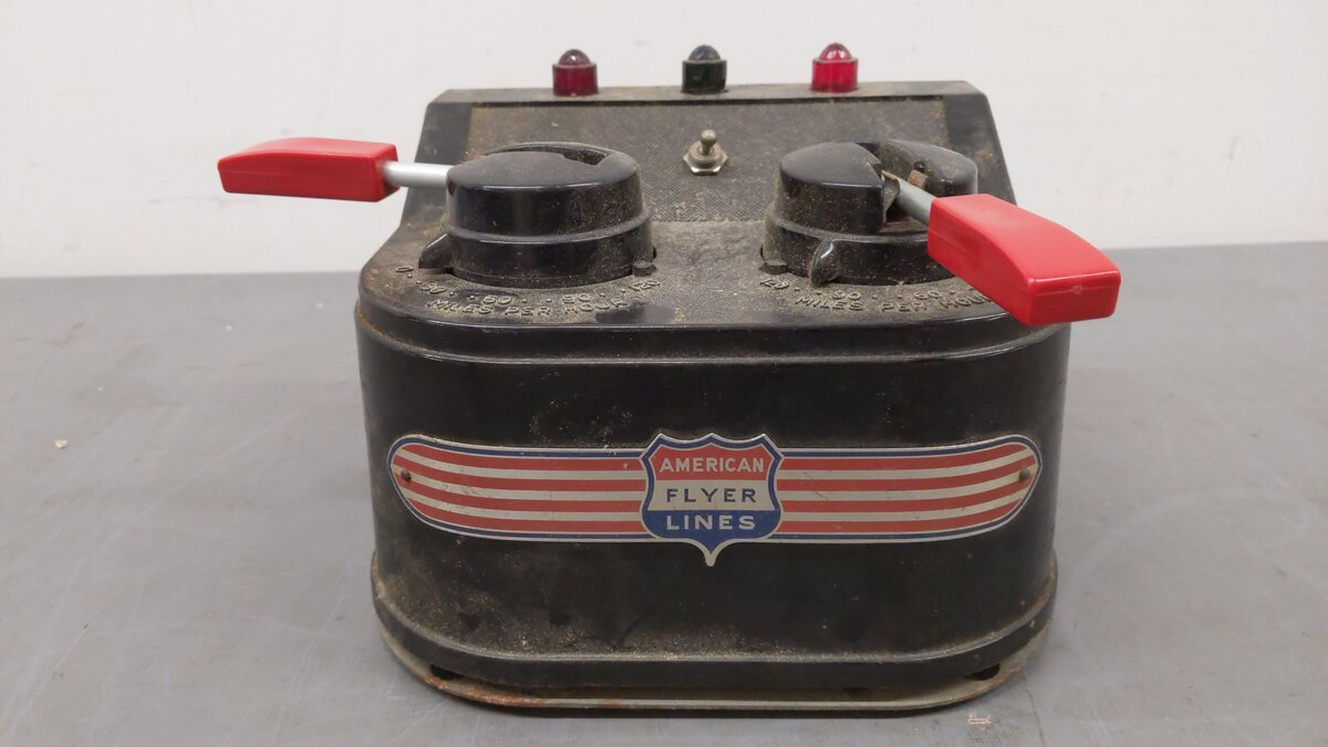 American Flyer 18B Vintage S 190 Watt Transformer - Runs 2 Trains VG