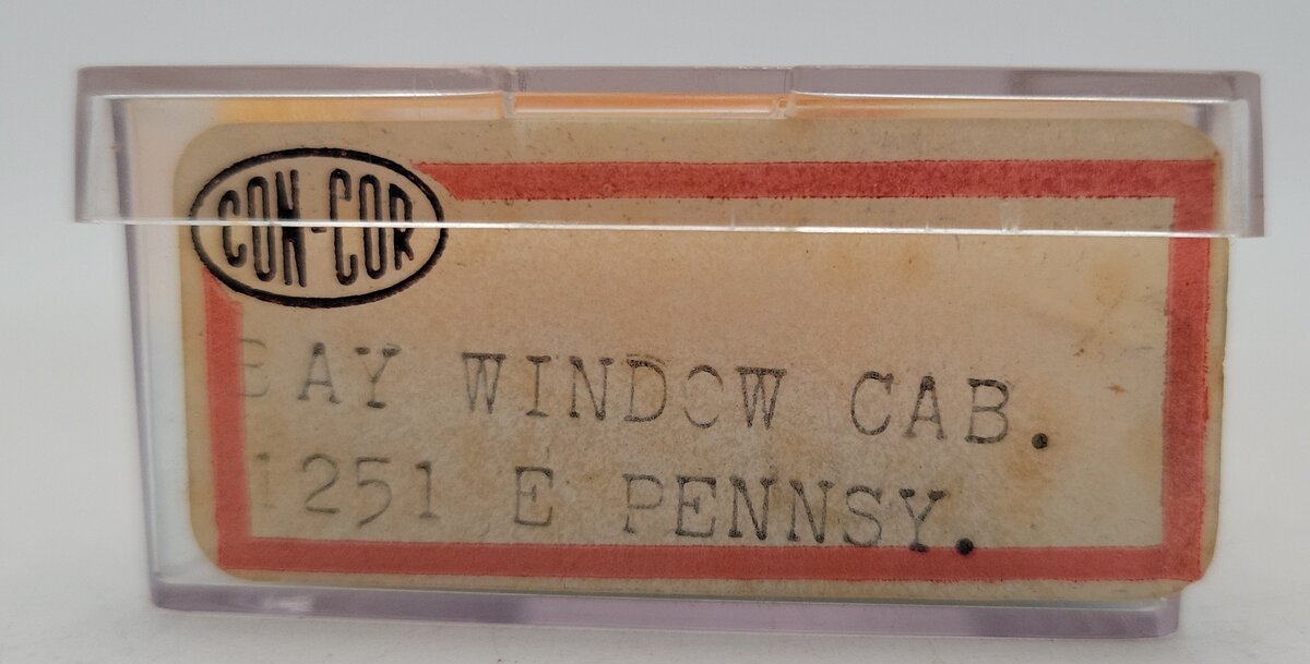 Con-Cor 1251-E N Scale Pennsylvania Bay Window Caboose #477923 EX/Box