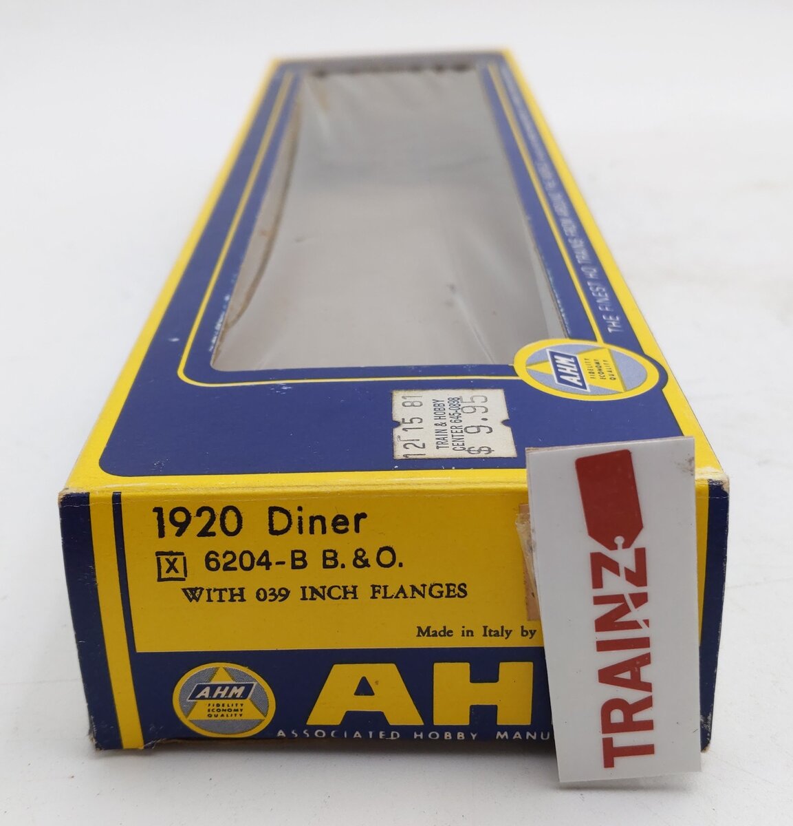 AHM 6204-B HO Baltimore & Ohio Margaret Corbin Diner Car #1064 EX/Box