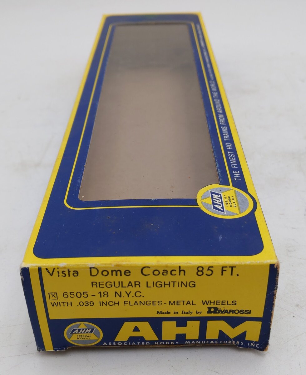AHM 6505-18 HO New York Central Vista Dome Coach #405 EX/Box