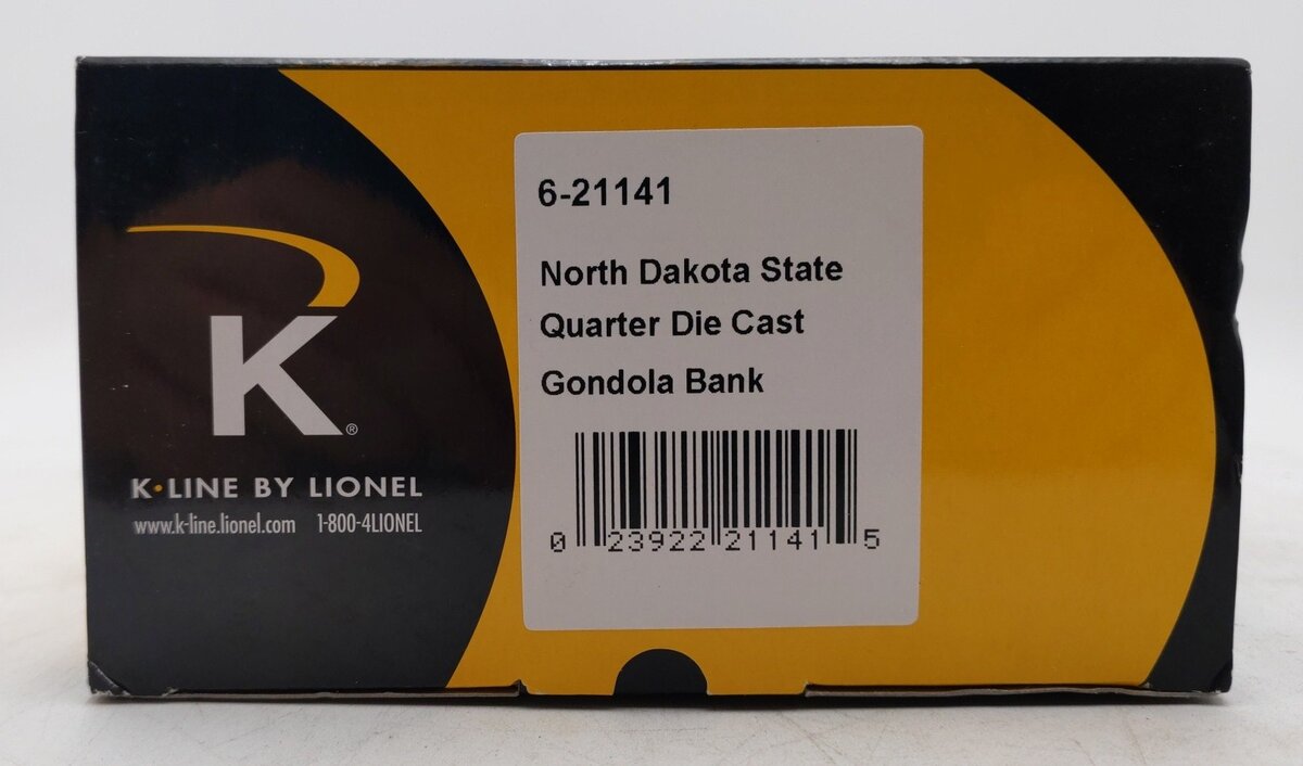 Lionel 6-21141 N. Dakota St Quarter Gondola Bank LN/Box