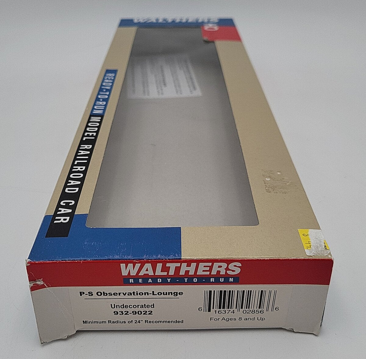 Walthers 932-9022 HO Scale Undecorated Passenger Car LN/Box