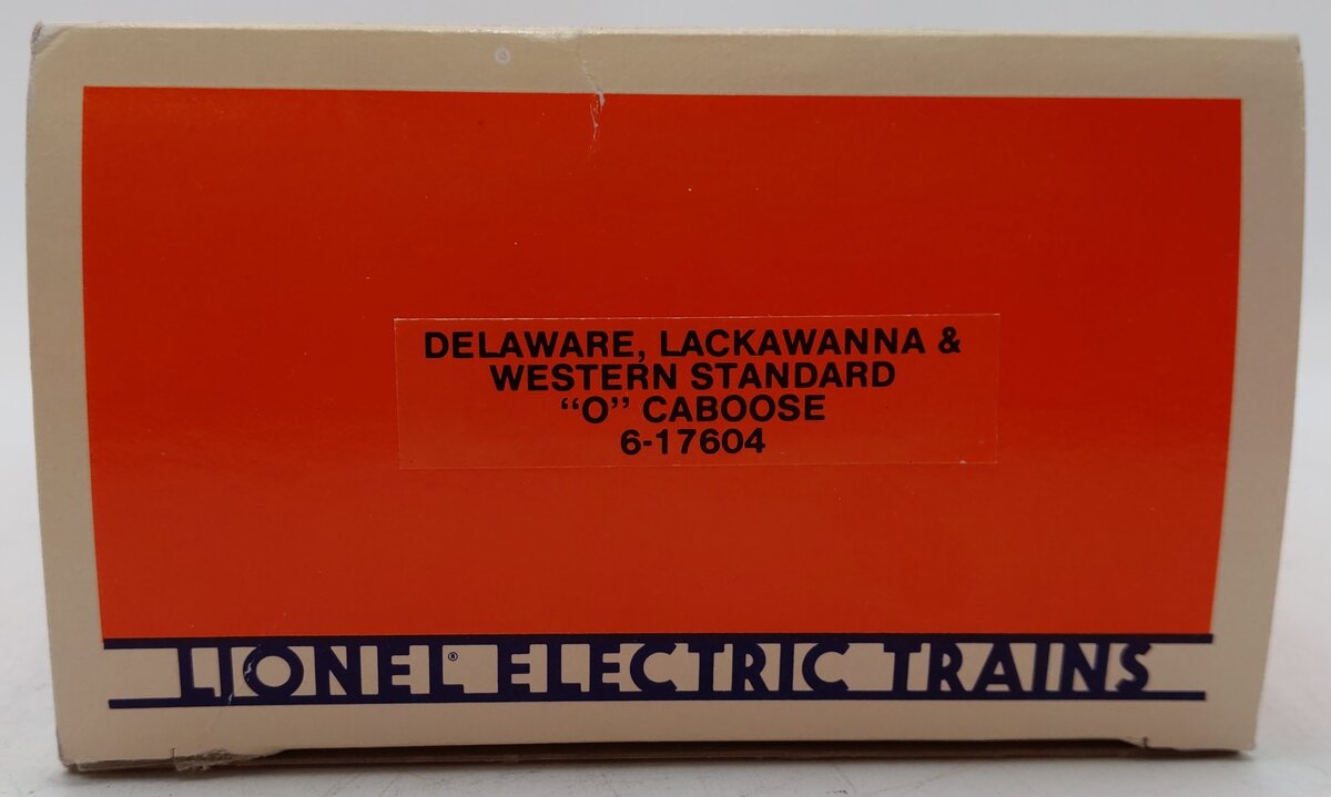 Lionel 6-17604 O Gauge Delaware, Lackawanna & Western Standard Caboose EX/Box