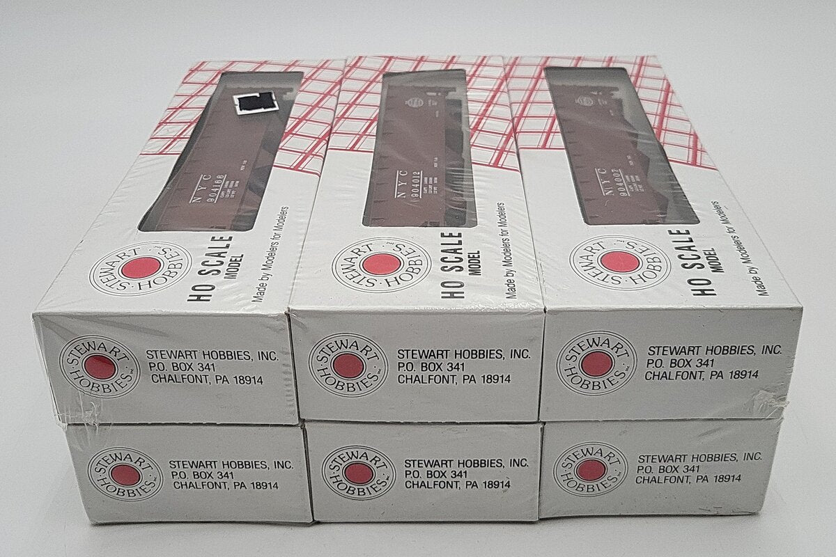 Stewart Hobbies 10309 HO Scale Hopper Car Kits Six Pack MT/Box