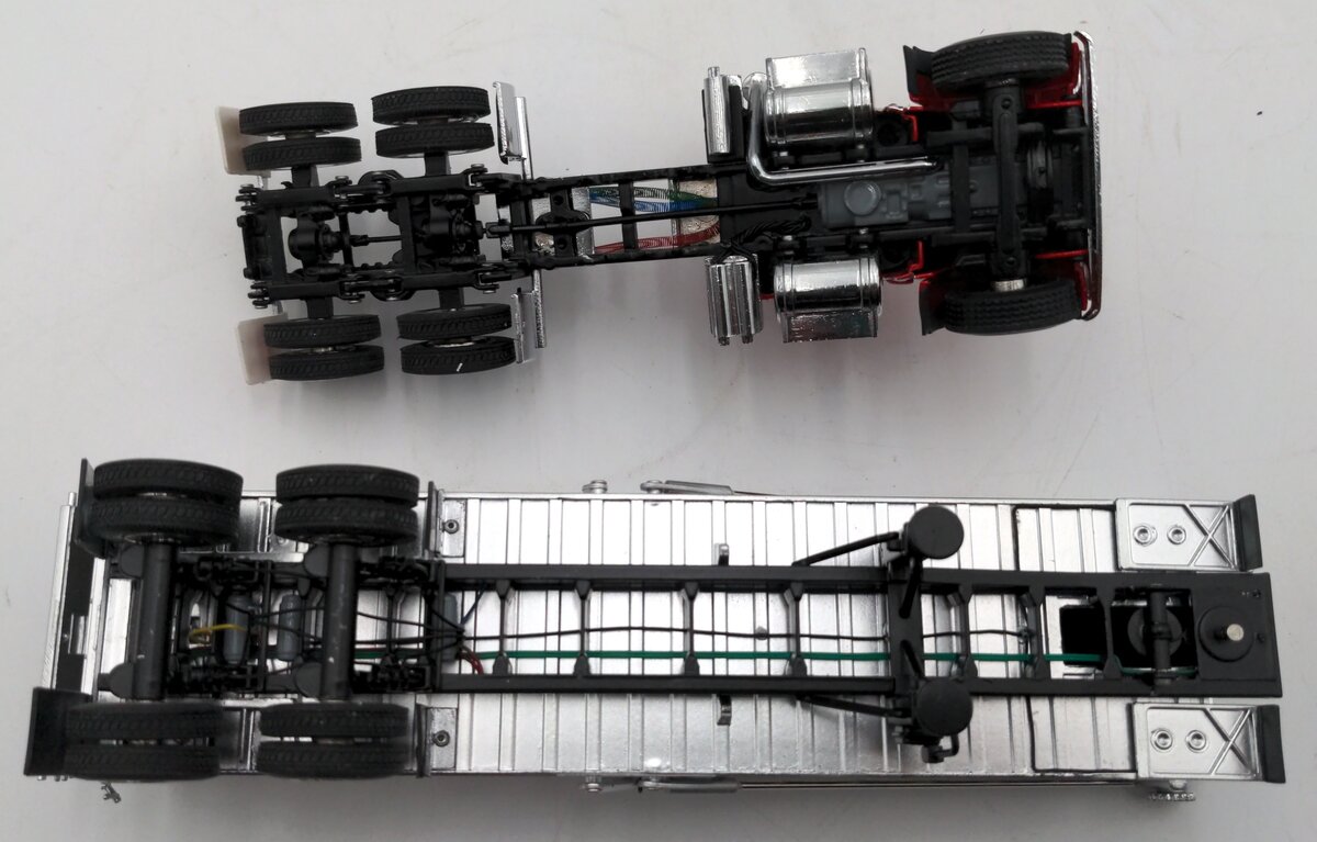 Sword Models SW2042-R 1:50 Scale Peterbilt 357 w/Rigid East Genesis Dump Trailer VG