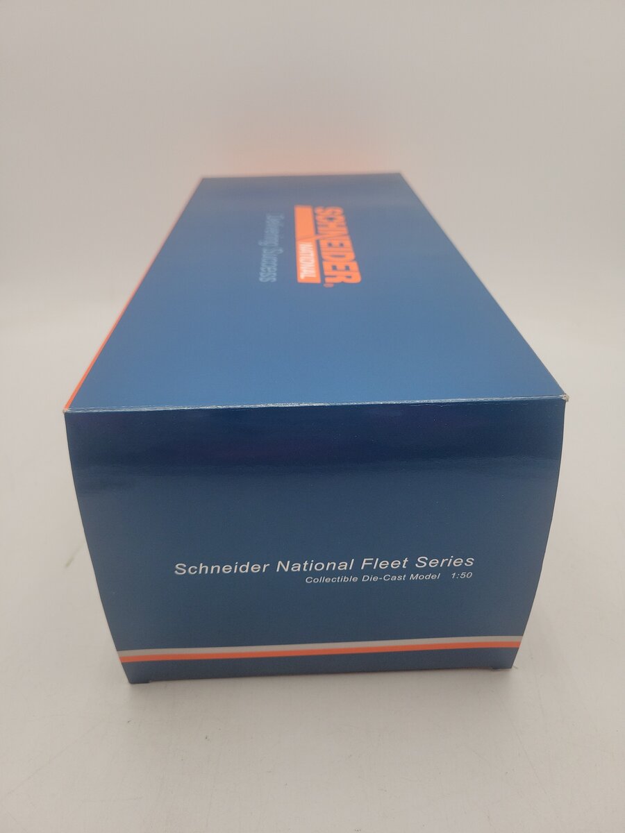 Sword Models SW3002-SCH 1:50 Scale Schneider Tractor w/East 48' Flat Bed Trailer LN/Box