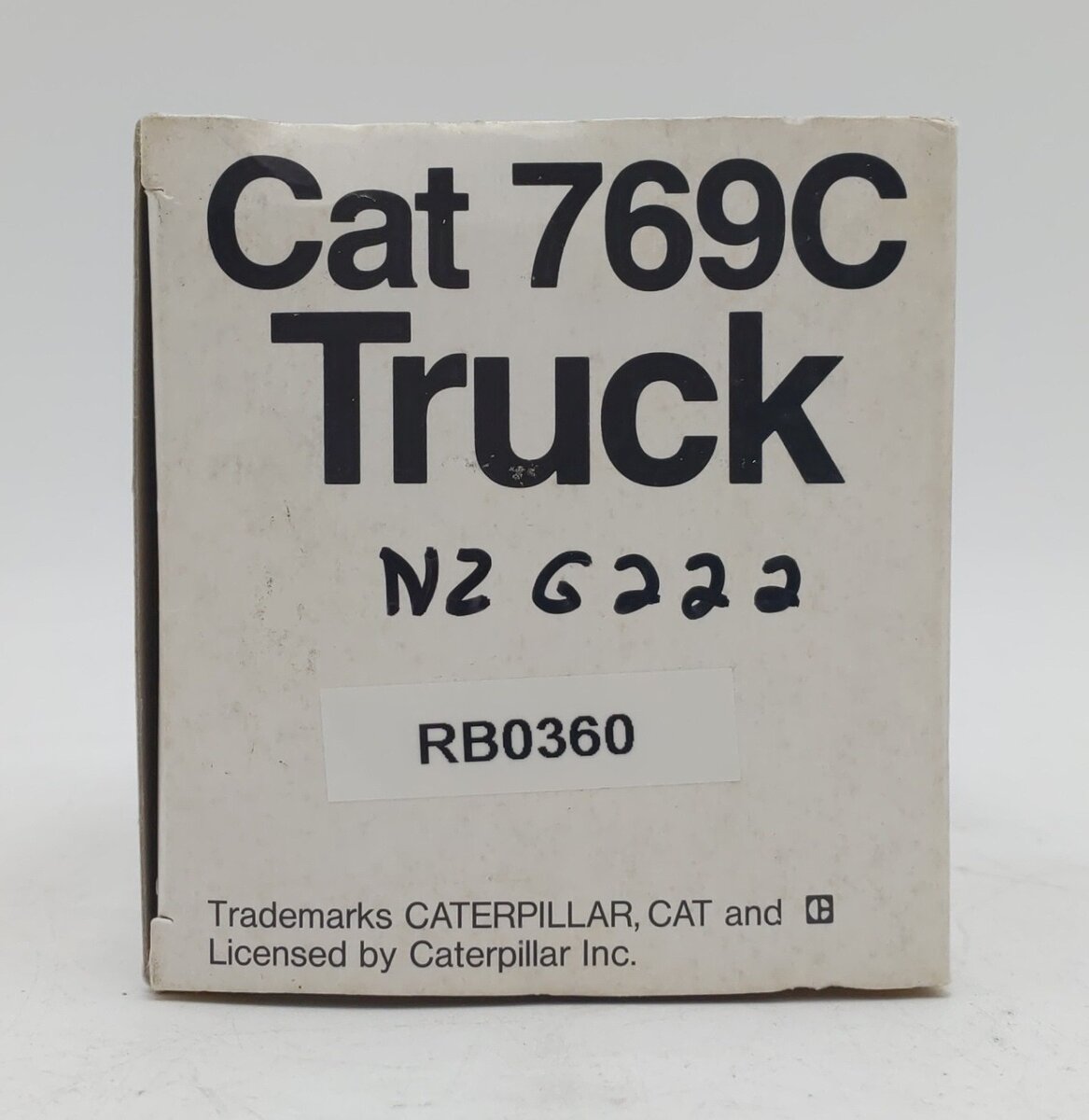 NZG 222 1:50 769C Caterpillar Dump Truck EX/Box