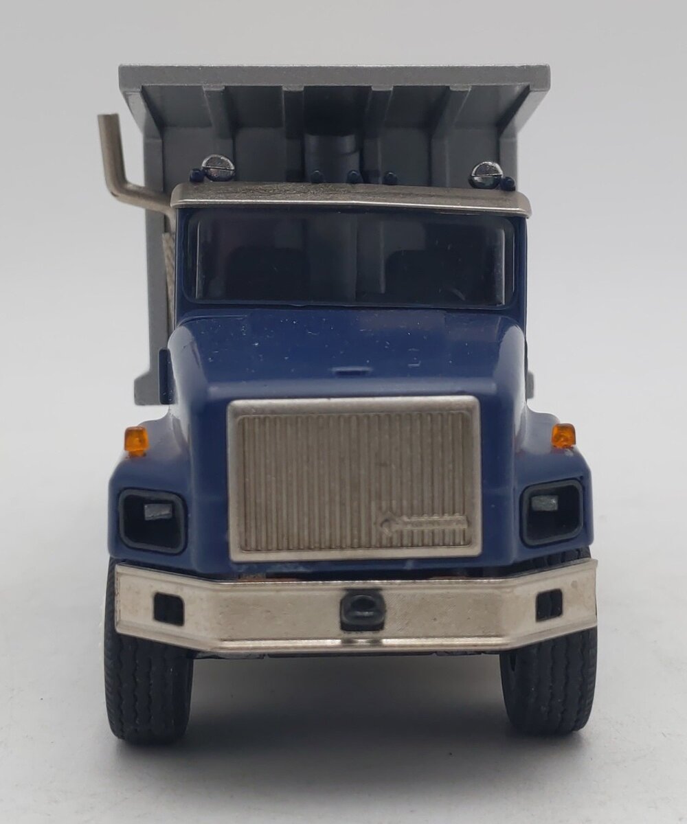 Conrad 1:50 Die-Cast Blue International 5600 Dump Truck EX