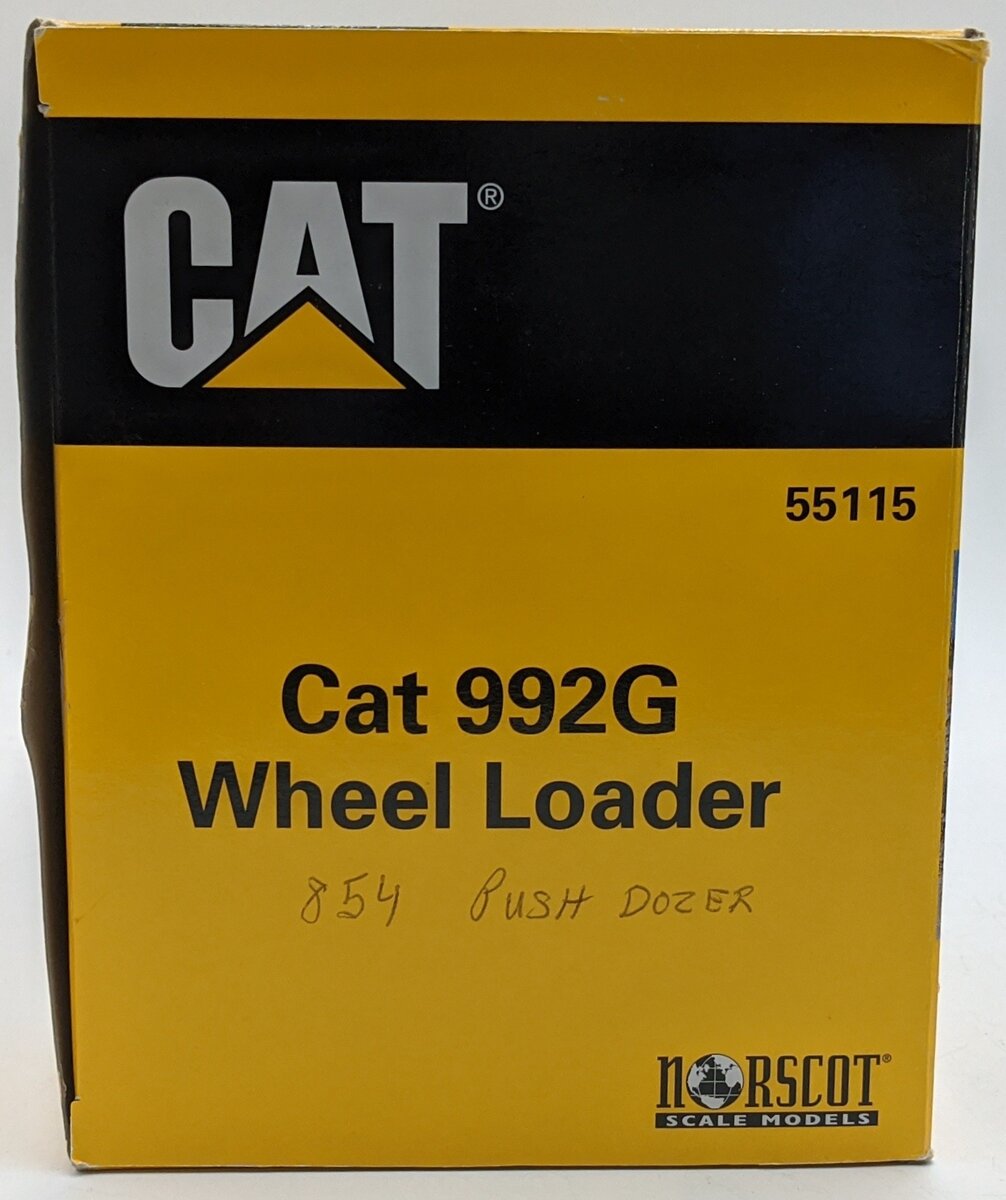 Custom Built 1:50 Diecast Caterpillar 854G Push Wheel Dozer NIB