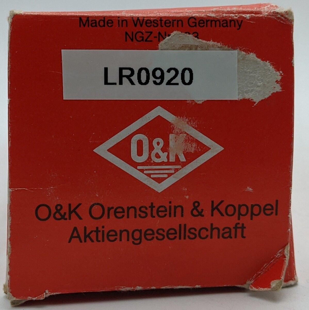 NZG 193 1:50 Diecast O & K TH40 Telescopic Crane VG/Box