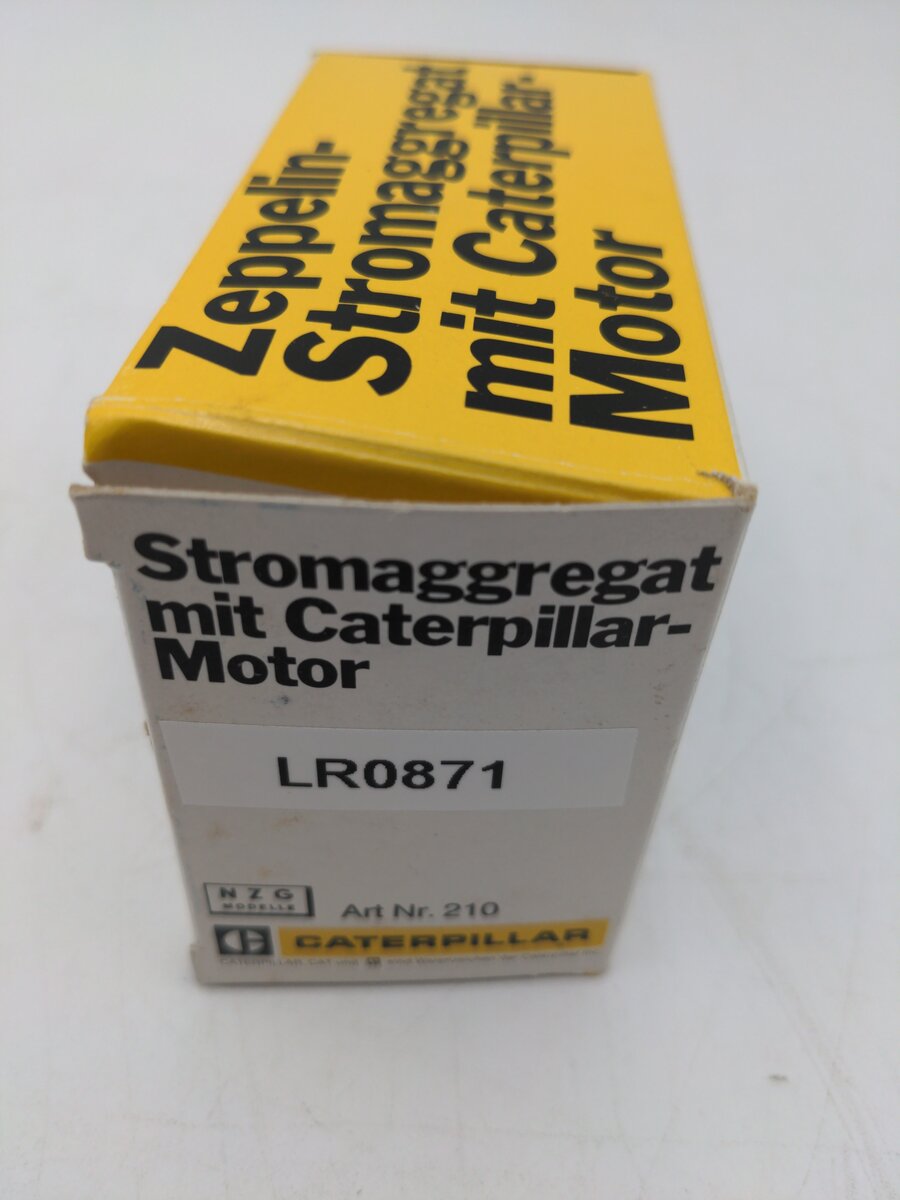NZG 210 1:50 Caterpillar Generator Set w/CAT Diesel Engine EX/Box