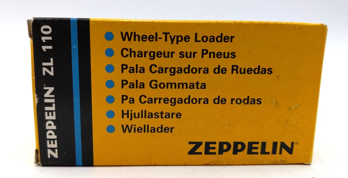 NZG 439 1:50 Scale Zeppelin ZL 110 Wheel-Type Loader NIB