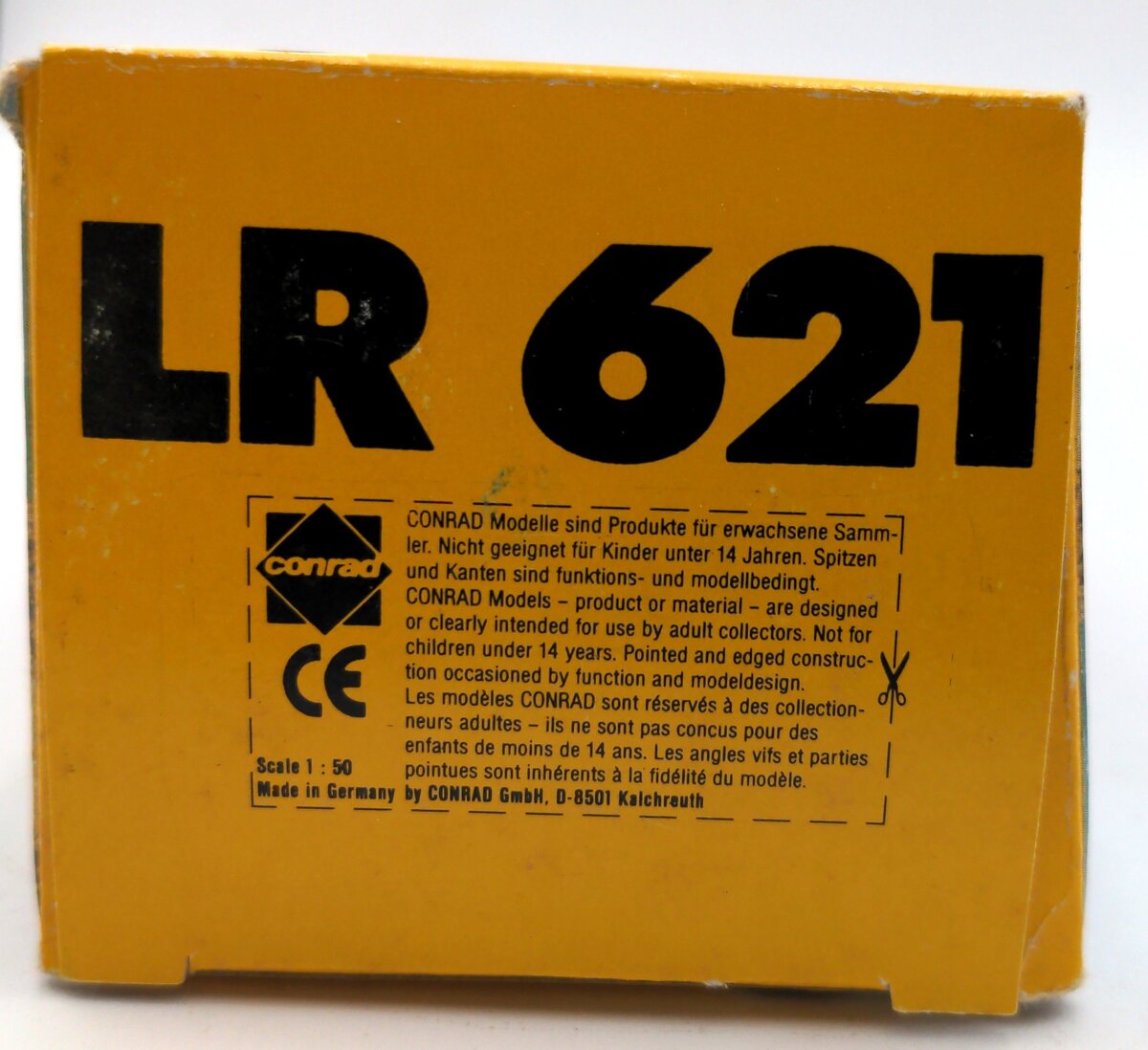 Conrad 2802 1:50 Scale Diecast Liebherr LR 621 Crawler Loader NIB