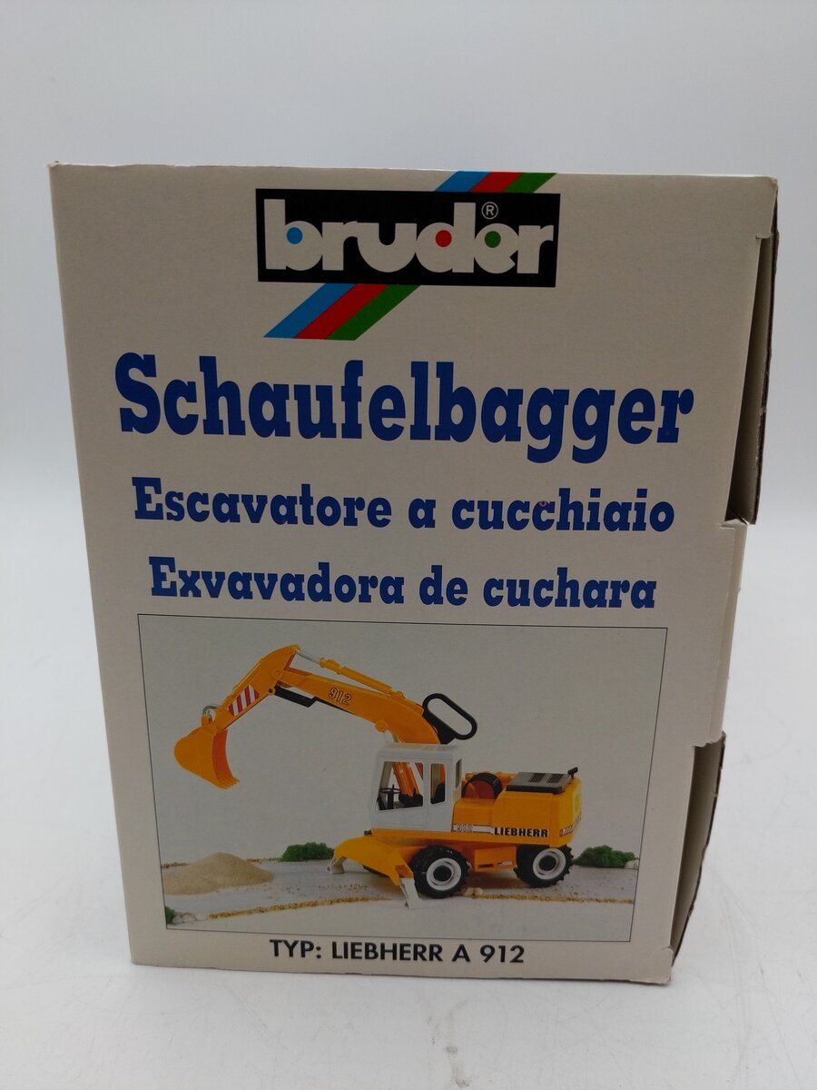 Bruder 02426 1:16 Scale Diecast Liebherr 912 Mini Excavator LN/Box