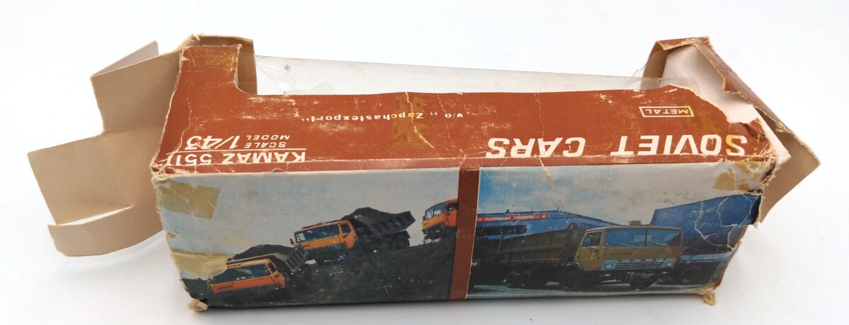 KamAZ 5511 1:43 Scale Soviet Dumo Truck Baukipper Camion Benne IXO KAMA3-5511 LN/Box