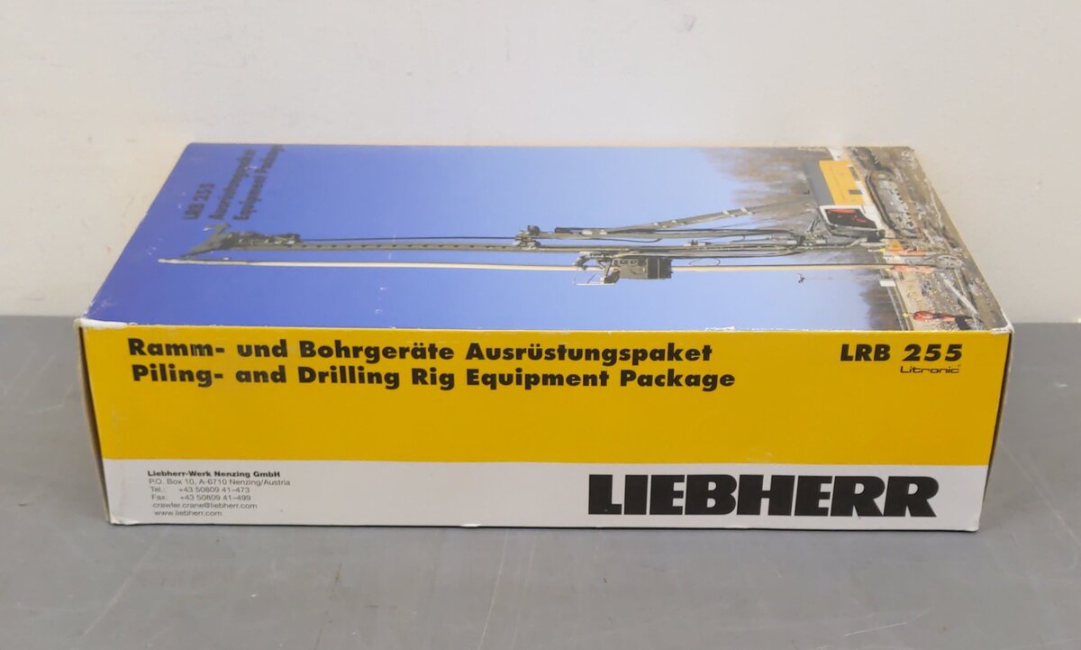 NZG 6681 1:50 Scale Diecast Liebherr LRB255 accessories set LN/Box