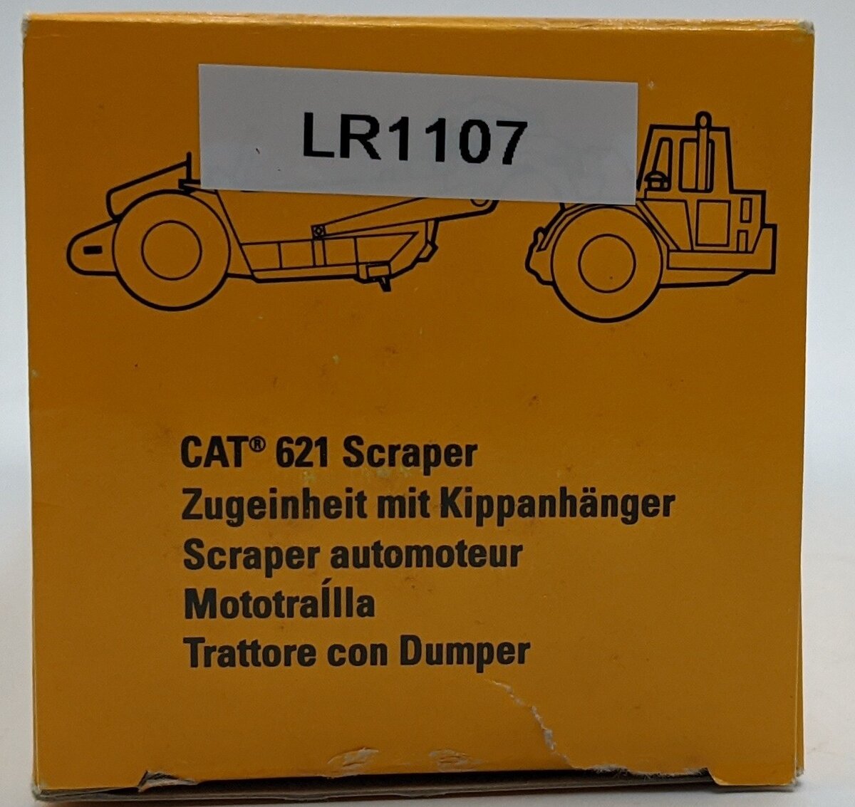 NZG 122 1:50 Diecast Caterpillar 621 Scraper (Scraper Only) VG/Box