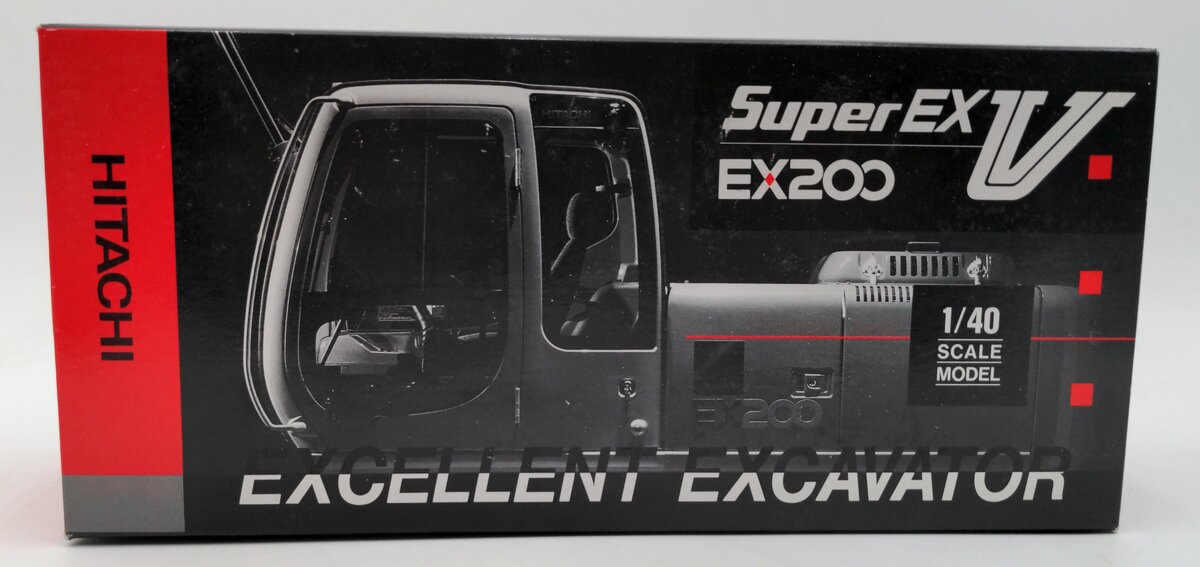 Hitachi EX200 1:40 Scale Diecast Super EX V Excavator NIB